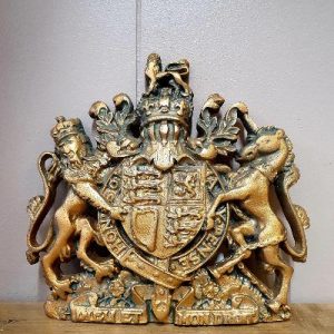 Small Coat Of Arms Wall Plaque